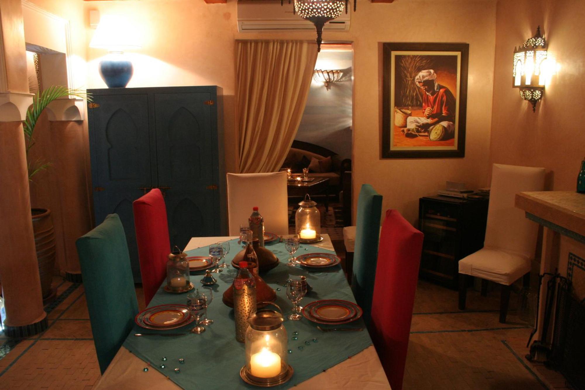 Riad Turquoise Marrakesh Eksteriør billede