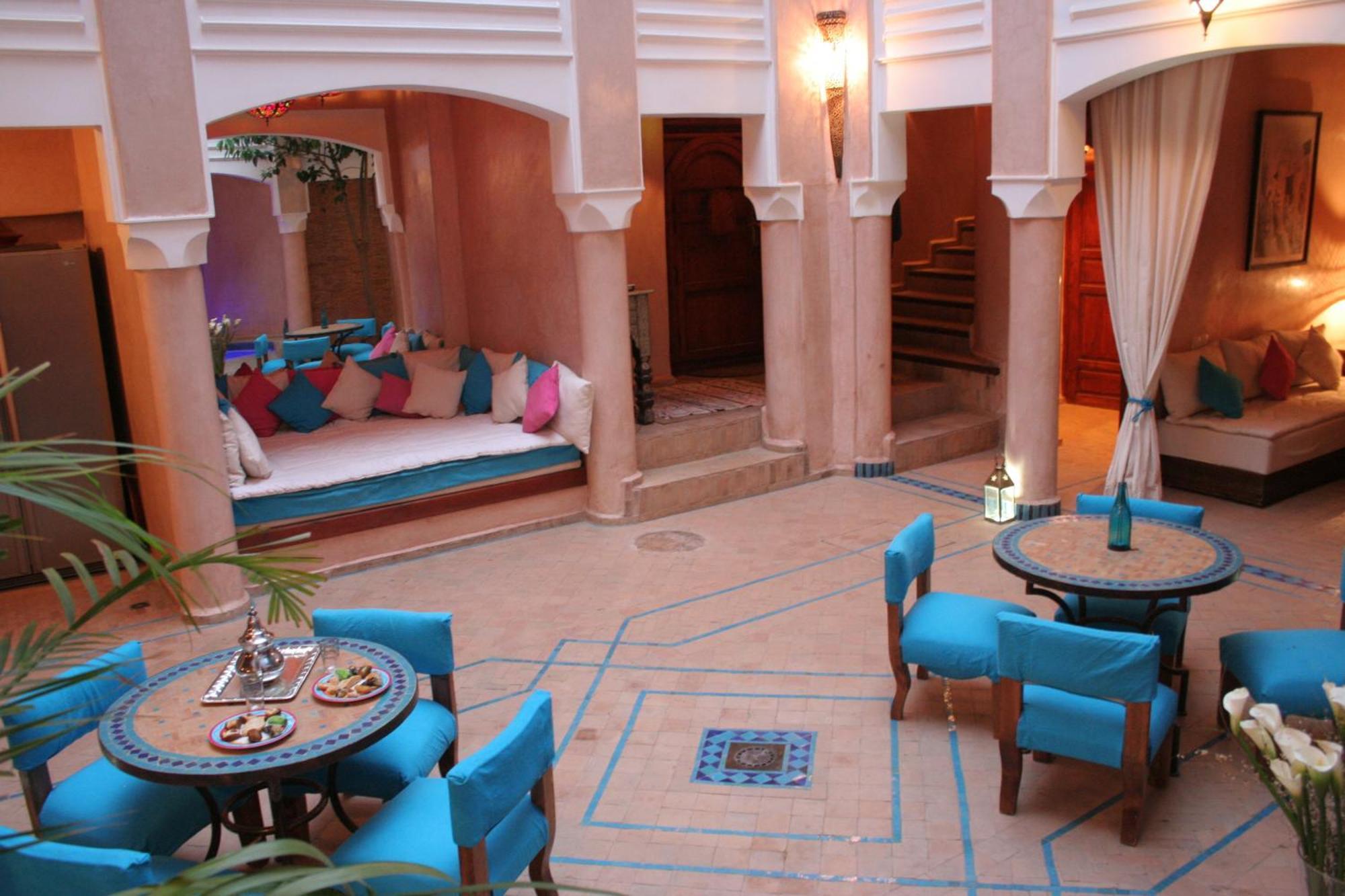 Riad Turquoise Marrakesh Eksteriør billede