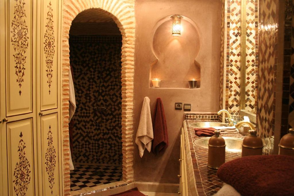 Riad Turquoise Marrakesh Værelse billede