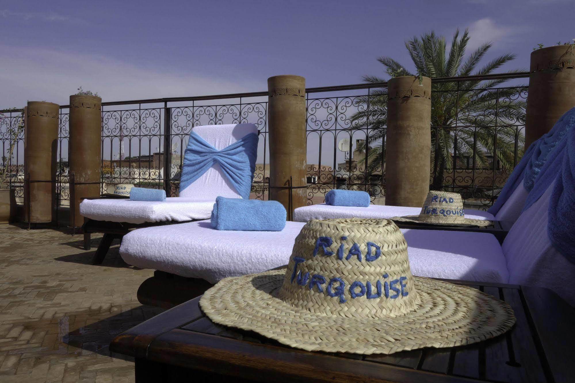Riad Turquoise Marrakesh Eksteriør billede
